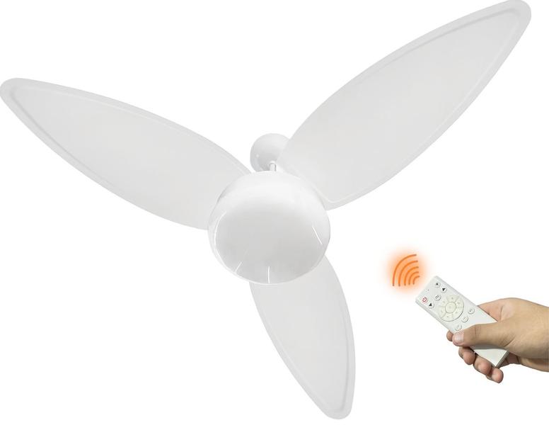 Ventilador Teto Zonda Bivolt Inverter Para 2 Lâmpadas + Controle - Ventisol Ventilador Teto Zonda Bivolt Inverter Para 2 Lâmpadas + Controle - Ventisol
