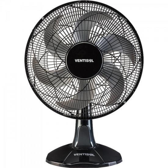 Imagem de Ventilador Turbo De Mesa Ventisol 6 Pás 40Cm Preto 110V