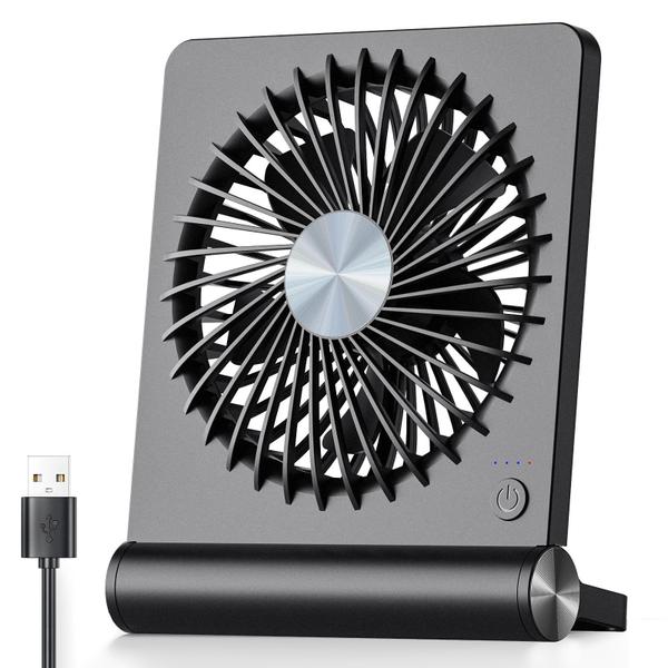 Imagem de Ventilador USB Koonie Strong Wind Ultra Quiet Small Desk Preto