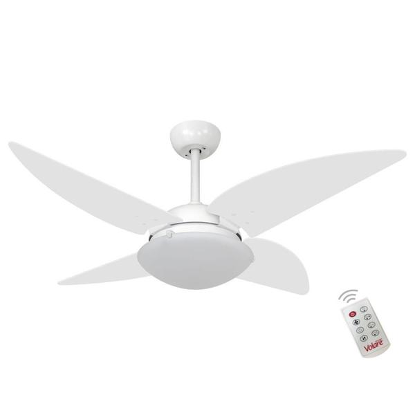 Imagem de Ventilador Volare Quad Branco 127V e Controle Remoto