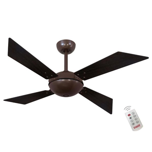 Imagem de Ventilador Volare Tech Off Tabaco 220V e Controle Remoto