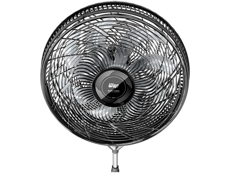 Imagem de Ventilador Wap de Coluna Flow Turbo 50cm 8 Pás 3 Velocidades Preto e Cinza