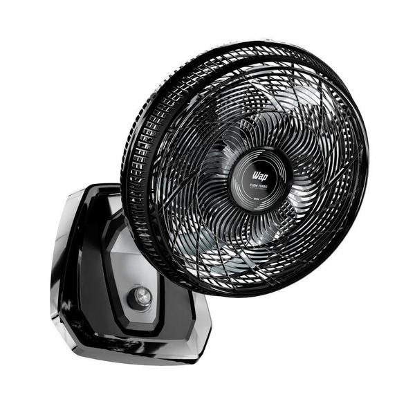 Ventilador WAP Mesa e Parede Flow Turbo Preto 220V 50cm 8 Pas FW009219 Imagem de Ventilador WAP Mesa e Parede Flow Turbo Preto 220V 50cm 8 Pas FW009219