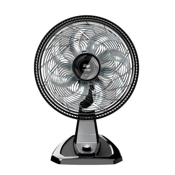 Ventilador WAP Mesa e Parede Flow Turbo Preto 220V 50cm 8 Pas FW009219 Imagem de Ventilador WAP Mesa e Parede Flow Turbo Preto 220V 50cm 8 Pas FW009219