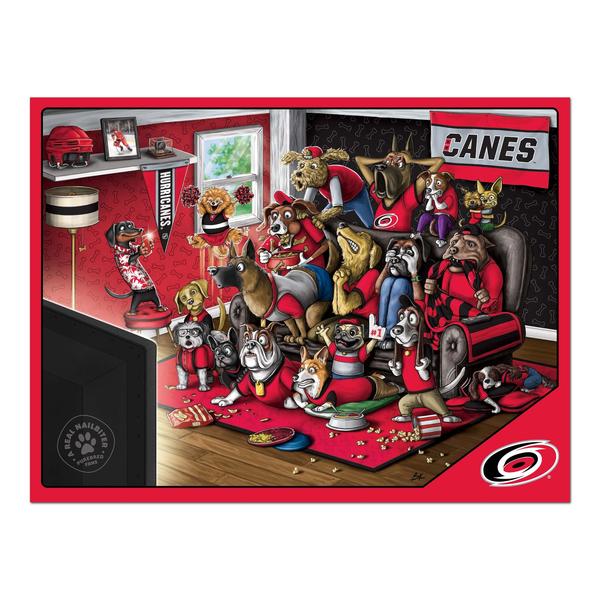 Imagem de Ventiladores de raça pura Puzzle YouTheFan NHL Carolina Hurricanes 500 unidades