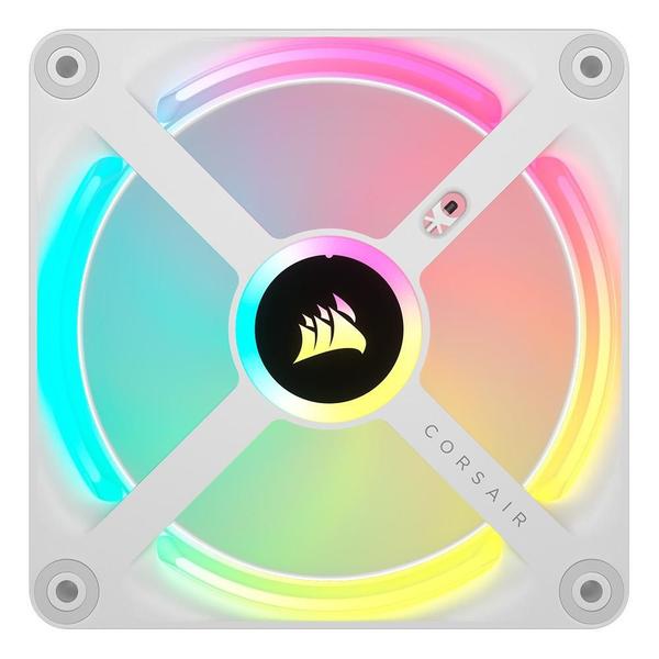 Imagem de Ventoinha Corsair iCUE LINK QX120, 120mm, RGB, Branco -  CO-9051005-WW