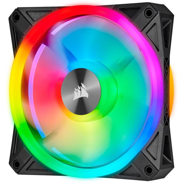 Imagem de Ventoinha Corsair QL Series, 120mm, RGB, Preto - CO-9050097