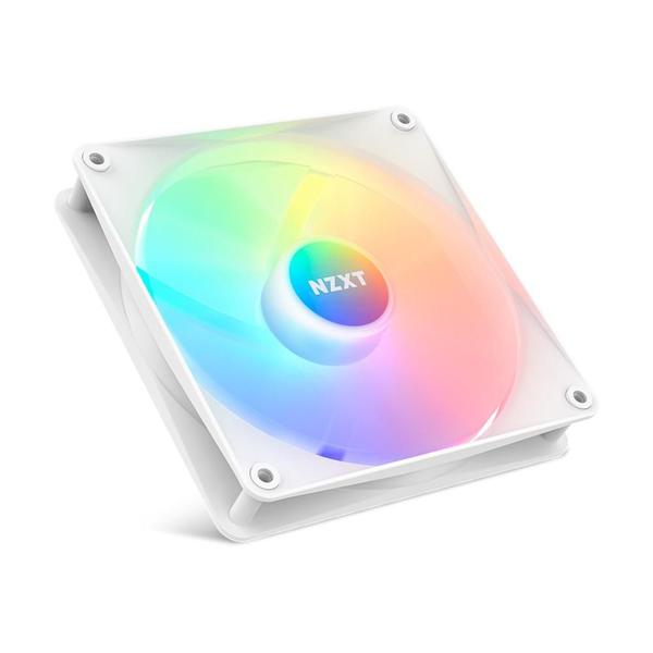 Imagem de Ventoinha NZXT F140RGB Core, 140mm, RGB, Branco - RF-C14SF-W1