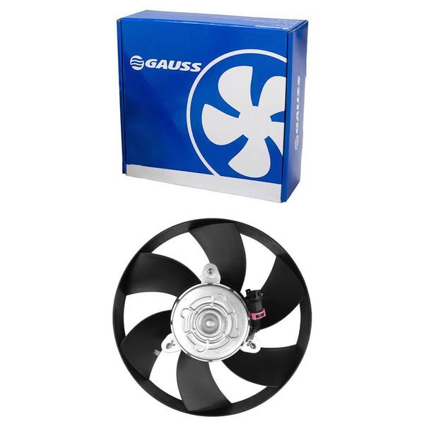 Ventoinha Radiador Polo Classic Cordoba Ibiza 1.6 1.8 Com Ar Gauss GE1006 Imagem de Ventoinha Radiador Polo Classic Cordoba Ibiza 1.6 1.8 Com Ar Gauss GE1006