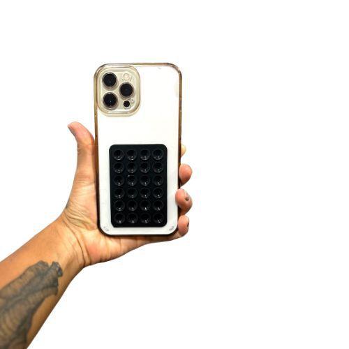 Imagem de Ventosa Celular Suporte Case Tiktok Viral For Creators Black