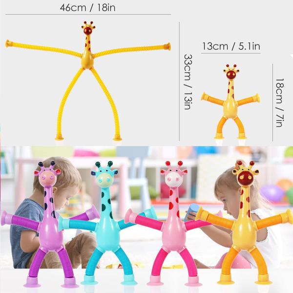 Imagem de Ventosa telescópica Giraffe Toy Utoday for Kids 2023