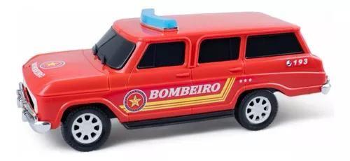 Imagem de Veraneio Carrinho Carro Bombeiro Polícia Ambulância Brinqued