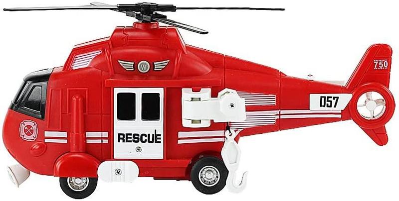 Imagem de Vermelho Helicóptero Resgate Mega City - BBR TOYS R3040