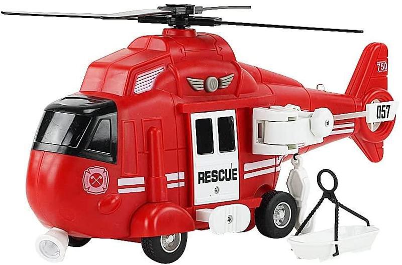 Imagem de Vermelho Helicóptero Resgate Mega City - BBR TOYS R3040