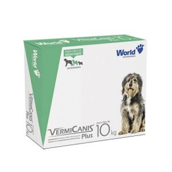 Imagem de Vermicanis 800mg - c/ 4comp - Para Cães De Até 10kg - World