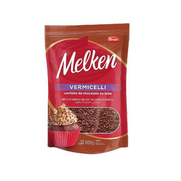 Imagem de Vermicelli Chocolate Ao Leite Melken - 400g Harald - Rizzo