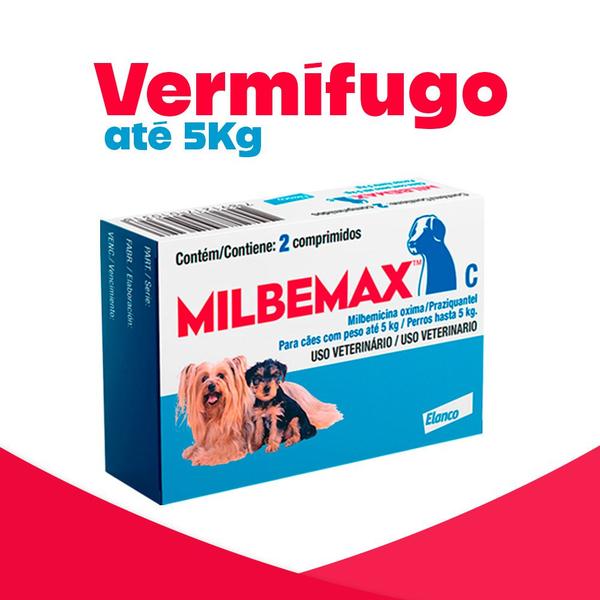 Imagem de Vermifugo Milbemax para Cães até 5Kg  Elanco