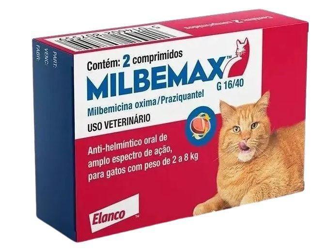 Imagem de Vermifugo Milbemax Para Gatos - De 2 A 8Kg