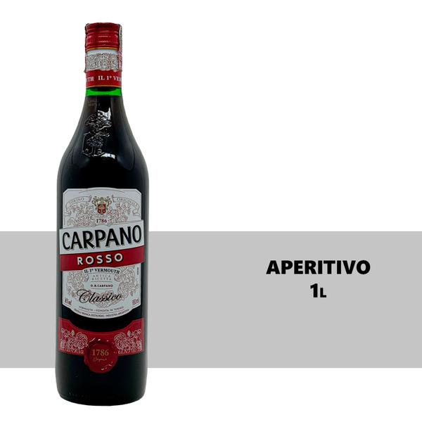 Imagem de Vermouth Carpano Rosso Classico 950ml 6 Unidades