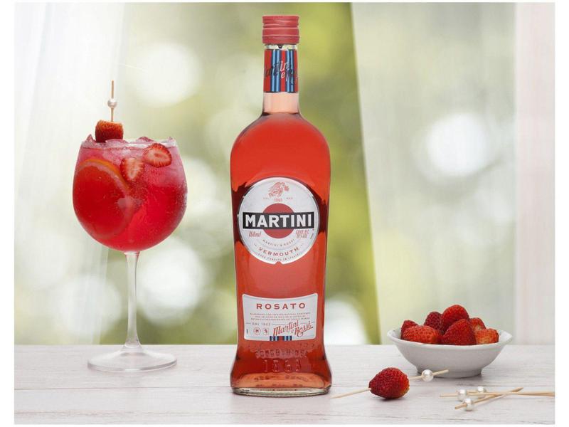 Vermute Martini Rosato 750ml Imagem de Vermute Martini Rosato 750ml