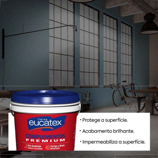 Verniz acrilico eucatex incolor 3600ml Imagem de Verniz acrilico eucatex incolor 3600ml