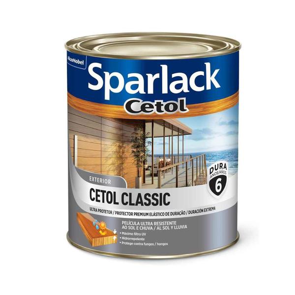 Imagem de VERNIZ CETOL BRILHANTE MOGNO SPARLACK 900ML - Proteção e Elegância para Detalhes Exclusivos em Madeira