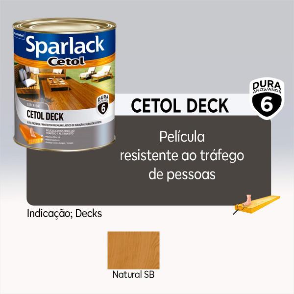 Imagem de Verniz Cetol Deck 900ml - Sparlack