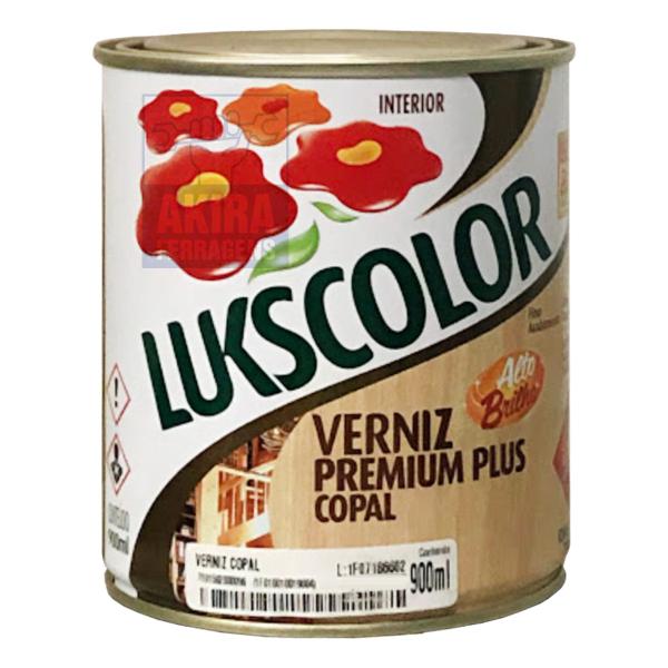 Imagem de Verniz Copal Lukscolor 900ml Madeira Incolor Brilhante