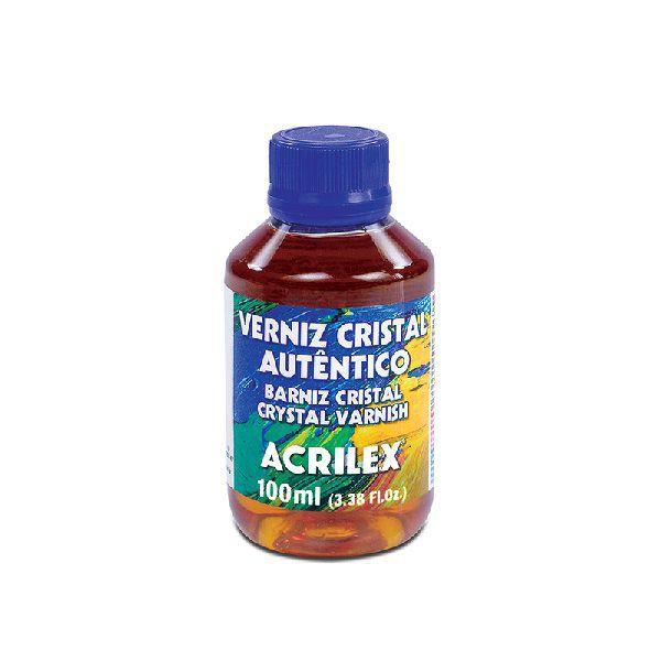 Verniz Cristal Autentico 100ml Acrilex Imagem de Verniz Cristal Autentico 100ml Acrilex