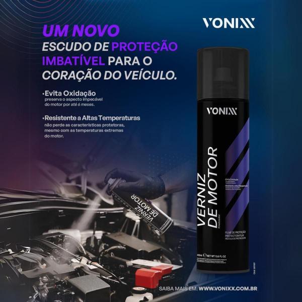 Imagem de Verniz De Motor 400ml Vonixx Abrilhantandor Vexus 1,5l