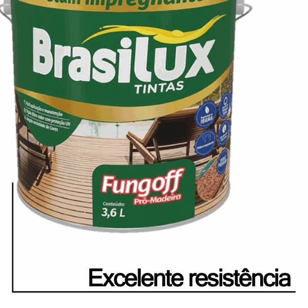 Imagem de Verniz Fungoff Canela Brasilux 0,9 l