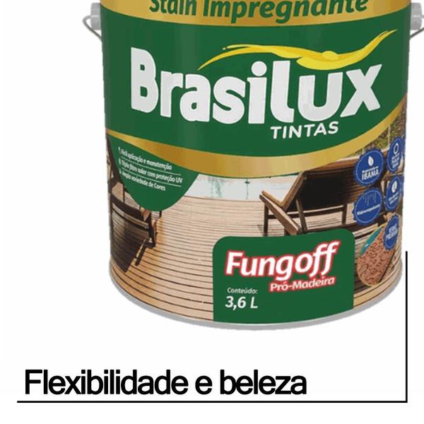 Imagem de Verniz Fungoff imbuia Brasilux 3,6L