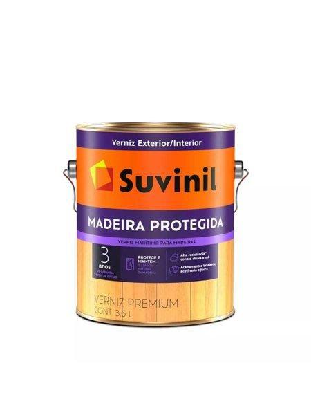 Imagem de Verniz Maritimo Brilhante Gl 3,6L Madeira Protegida Suvinil