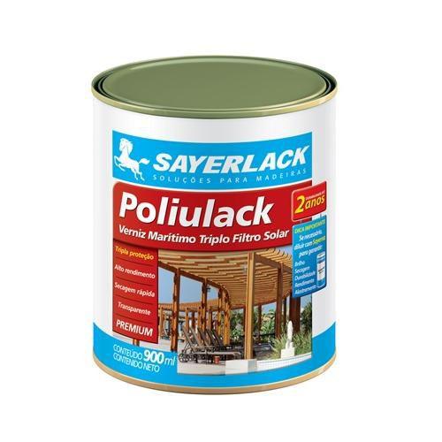 Imagem de Verniz maritimo premium 900ml poliulack acetinado sayerlack