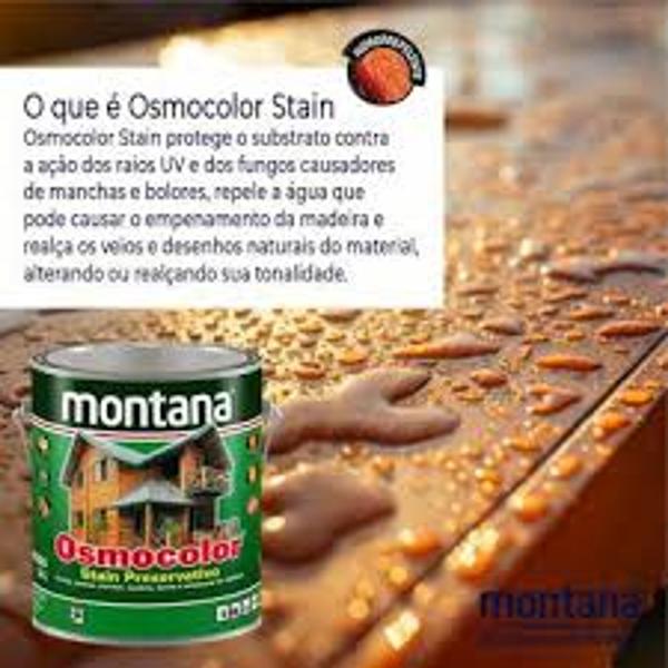 Imagem de Verniz Osmocolor Stain Cedro Acetinado 3,6L Montana Madeira