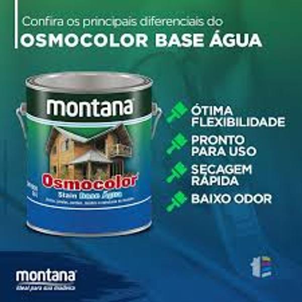 Imagem de Verniz Osmocolor Stain Imbuia Base Água Acetinado 3,6L Montana Madeira