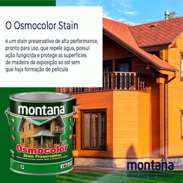 Imagem de Verniz Osmocolor Stain Madeira Pronto Uso 3,6l - Cores