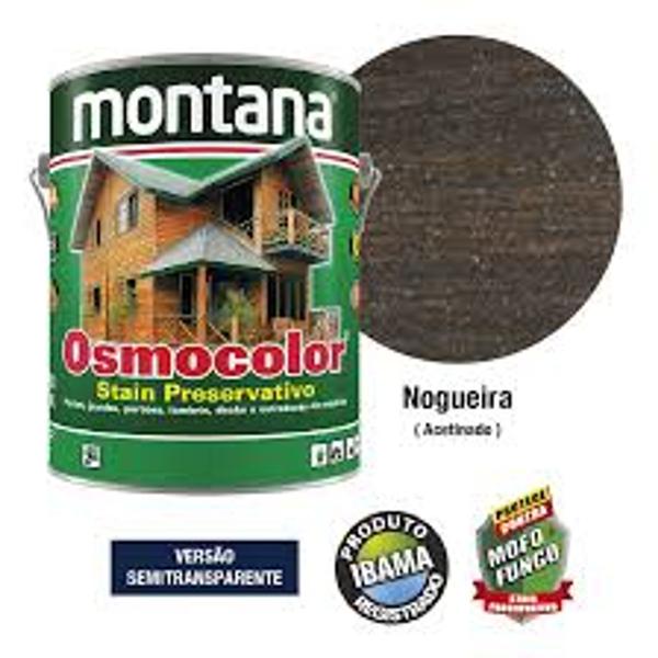 Imagem de Verniz Osmocolor Stain Nogueira Acetinado 3,6L Montana Madeira