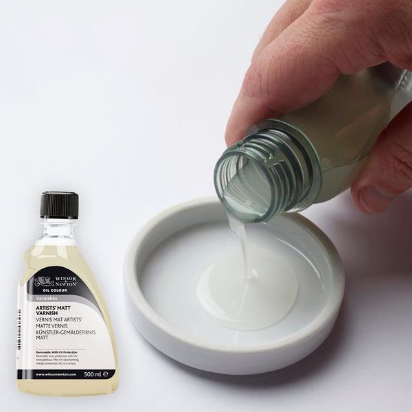 Imagem de Verniz Para Acabamento Fosco Winsor & Newton 500ml