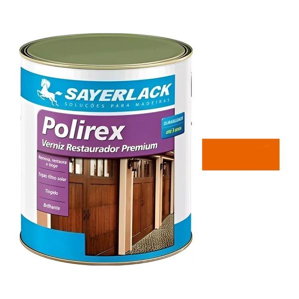 Imagem de Verniz Polirex Restaurador Mogno 900ml Sayerlack