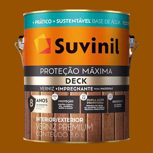 Imagem de Verniz Proteção Máxima Deck Brilhante Natural Suvinil 3,6l