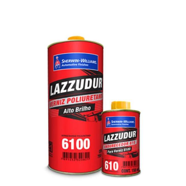 Imagem de Verniz PU 6100 KIT 750ml - Lazzuril