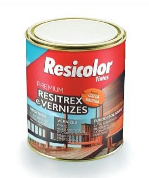 Imagem de Verniz Resicolor Resitrex 900ml Brilhante Castanho