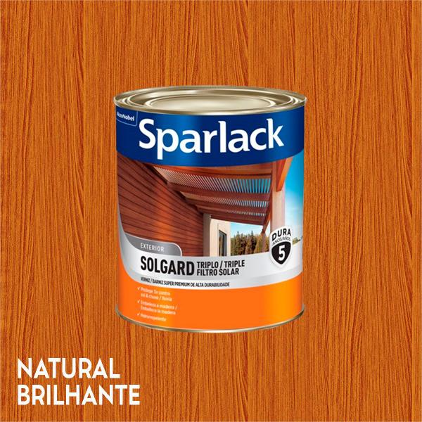 Imagem de Verniz Solgard Triplo Filtro Solar Sparlack Brilho 3.6 litros - Coral