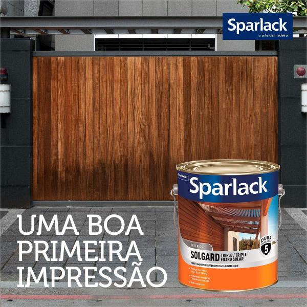 Imagem de Verniz Solgard Triplo Filtro Solar Sparlack Brilho 3.6 litros - Coral