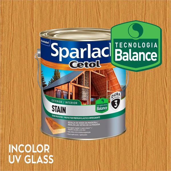 Imagem de Verniz Sparlack Stain Cetol Balance Acetinado Cores 3,6 Litros - Cores