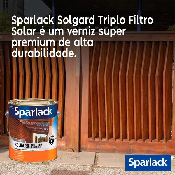 Imagem de Verniz Sparlack Triplo Filtro Solar Solgard Acetinado Mogno Avermelhado 3,6L