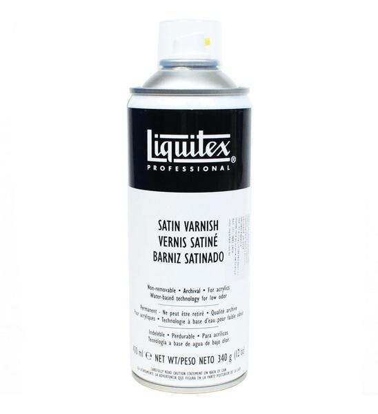 Imagem de Verniz Spray Acrílica Profissional Satinado Liquitex 400ml