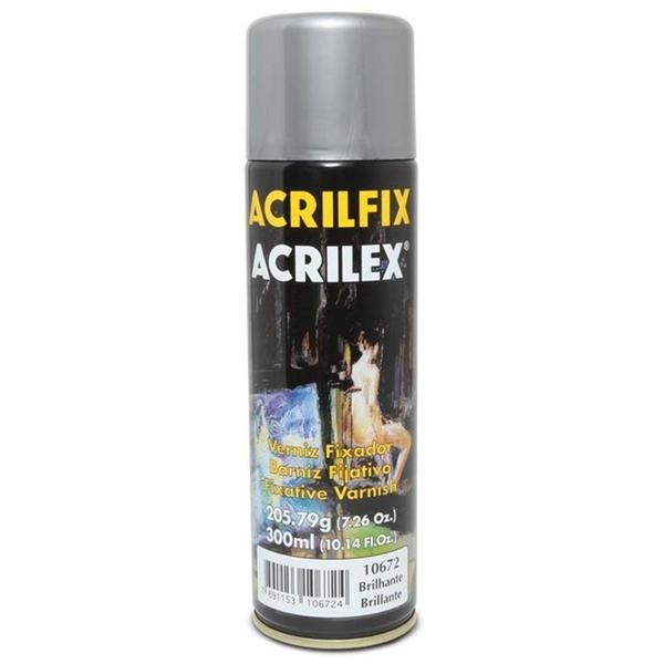 Imagem de Verniz Spray Fixador Acrilex Acrilfix Fosco 300ml .