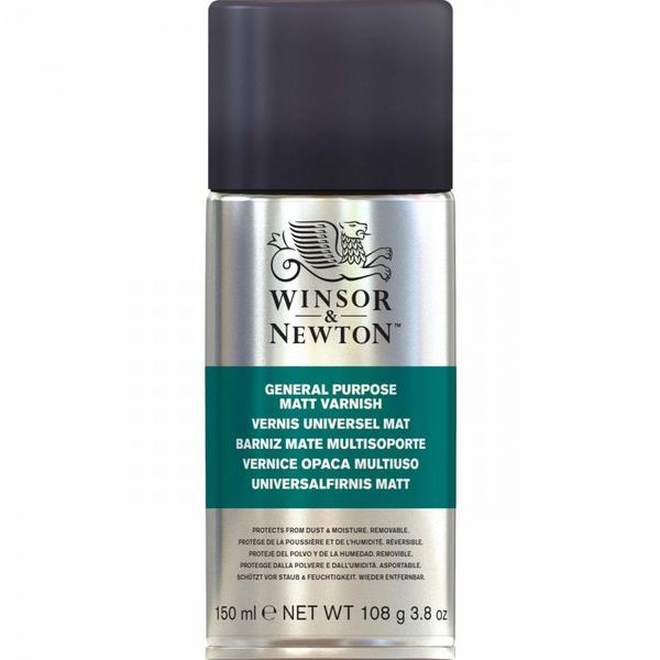 Imagem de Verniz Spray Multiuso Fosco Winsor & Newton 150ml